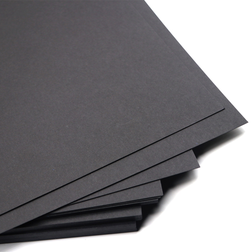 350GSM Premium Black Paper – Thick Cardstock for Chalkboard Art, Scrapbooking, Invitations & More